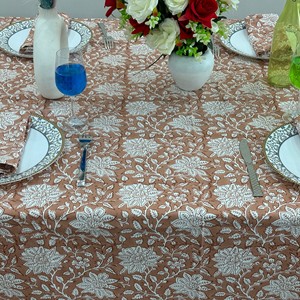 Nappe en coton faite à la main élégante avec bordure en dentelle, style luxueux, pour la décoration de table de salle à manger ou d'événements, prix bas disponible - Product Image 4