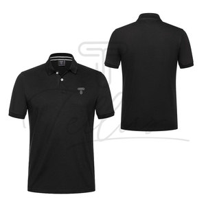 เสื้อโปโลลำลองแบบใหม่สำหรับผู้ชาย และเสื้อโปโลสีพื้นแบบใหม่ขายดีพร้อมโลโก้สั่งทำสำหรับผู้ชาย - Product Image 5
