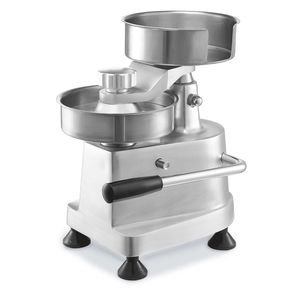 Pressa per hamburger in acciaio inossidabile per uso commerciale resistente stampo convertibile da 4/5/6 pollici 1500 pezzi per la formatura di carne - Product Image 1