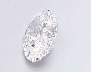 Diamant ovale CVD de 3,02 carats, qualité E VS1, cultivé en laboratoire, polissage excellent, certifié, écologique, pierre précieuse synthétique pour bijoux sur mesure - Product Image 3
