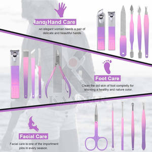 Top Selling Manicure Pedicure Set High Quality Custom Made Stainless Steel Lightweight Manicure Kit With Customized Packaging - Product Image 1