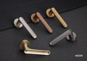 Cerradura de Puerta de Madera Moderna y Minimalista de Lujo Ligero para Interiores de Oficinas y Escuelas, Elegante Juego de Herrajes para Manijas de Muebles Interiores - Product Image 2