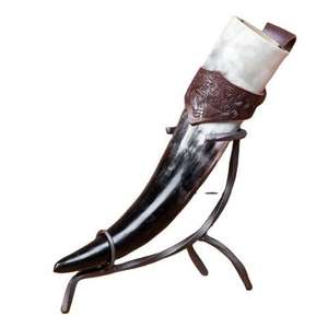 Jarra de Cerveza Vikinga Hecha a Mano con Cuerno de Búfalo, Estilo Tradicional con Acabado Natural, Venta al Por Mayor - Product Image 4