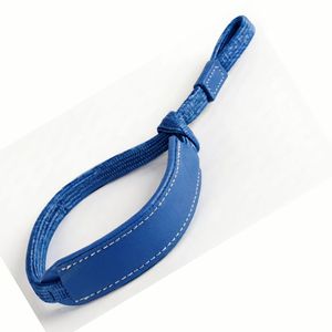 Correa de Entrenamiento Deportiva Azul Ajustable y Ligera, Cordón de Seguridad de Nailon Duradero Antideslizante para Raqueta de Pádel de Playa, Personalizable - Product Image 1