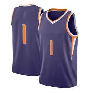 เสื้อบาสเก็ตบอล โลโก้ด้านหน้าแบบเรียบ ระบายอากาศได้ดี แห้งเร็ว ไม่มีแขน พิมพ์ลายด้วยความร้อน เย็บติดชื่อและหมายเลขส่วนตัว - Product Image 6