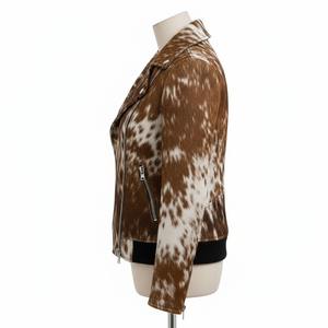 Chaqueta de Cuero Genuino para Hombre, Hecha a Medida, de Piel de Vaca de Calidad, Estilo Occidental, Impermeable, Transpirable, para Montar en Invierno - Product Image 3