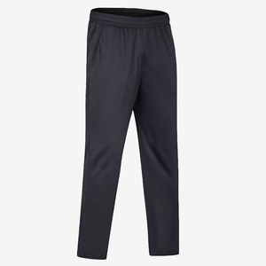 Pantalones Deportivos para Hombre, Negros, Casuales, Transpirables, Antiestáticos, 100% Poliéster, Cintura Alta Elástica, para Correr, Trotar y Entrenar - Product Image 2