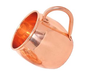 Exclusive Copper Moscow Mule Mugs Built For Stylish Cocktail Presentation Perfect For Kitchen Bar And Dining Service - Product Image 4