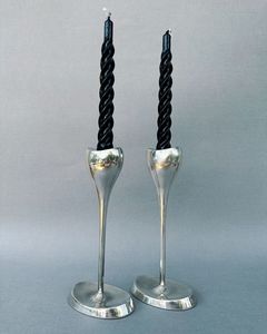 Premium Handmade Metal Candle Holder Accent For Contemporary Office Decoration And Elegant Reception <b>Table</b> Styling - Product Image 3