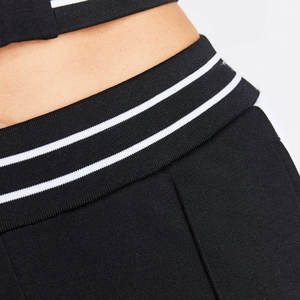 100% Polyester Canvas Winter Women's Casual Trouser Comfortable Breathable Lightweight with Custom Logo with side stripes - Product Image 4