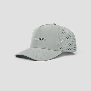 Gorra de Béisbol Impermeable con Logotipo Personalizado al por Mayor, con Orificios Cortados con Láser, Malla Transpirable, Deportiva, Perforada, de Secado Rápido, para Fiestas al Aire Libre - Product Image 1