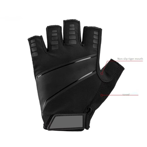 Guantes de Ciclismo de Cuero Personalizados Profesionales OEM, Guantes de Verano Transpirables e Impermeables para Adultos Hechos en Pakistán - Product Image 6