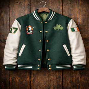 Chaquetas Varsity Holgadas a la Moda para Hombre 2025, Diseño Personalizado, Chaqueta Varsity de Calidad Profesional para Venta en Línea - Product Image 3