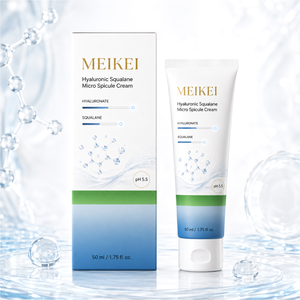 Crème Ampoule Visage à l'Acide Hyaluronique et au Squalane Hydratation Profonde Barrière Cutanée Hydratante Éclaircissante Anti-Imperfections Tous Types de Peau OEM ODM - Product Image 1