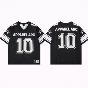 Camiseta de Fútbol Sublimada al por Mayor, Negra y Blanca, Unisex, Uniforme de Equipo de Malla, Logotipo Personalizado, Fabricante OEM - Product Image 2