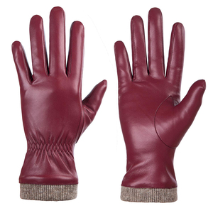 Gants d'hiver en cuir PU de qualité supérieure, les plus vendus, coupe-vent, très tendance pour une utilisation quotidienne en extérieur, fabriqués au Pakistan - Product Image 1