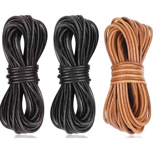 Genuine <b>Leather</b> Cord Available In Custom Color Customizable Designs Eco Friendly <b>Leather</b> Cord For jewelry Making Accessories - Product Image 1
