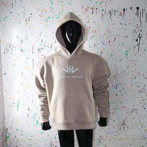 Sweatshirts à capuche pour hommes grande taille, sans cordon, hiver, haute qualité, polaire 500 g/m², streetwear, coupe régulière, séchage rapide - Product Image 3