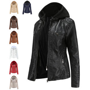 Luxury Real Lambskin Leather Bomber <b>Biker</b> <b>Jacket</b> Motorcycle New Trend Fashion Turn Down Collar Soft Genuine Leather <b>Jacket</b> Woman - Product Image 6