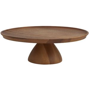 Support à gâteau en bois massif, idéal pour la présentation de desserts multi-usages, décoration de table de mariage ou de fête - Product Image 1