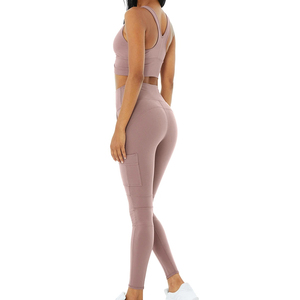 Conjunto Deportivo Ligero para Uso Diario, Conjunto de Yoga para Mujer, Ropa Cómoda para Entrenamiento de Pilates, Conjunto de Yoga para Mujer - Product Image 4
