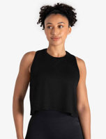Débardeur court côtelé blanc basique pour femme, grande taille, ajusté, col rond, longueur courte, uni, haute qualité, personnalisé, décontracté, été