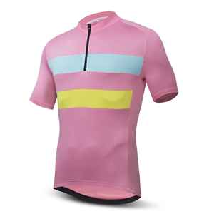 เสื้อจักรยานแขนสั้น Solid Traders คุณภาพสูง ระบายอากาศได้ดี เป็นมิตรกับสิ่งแวดล้อม แห้งเร็ว สำหรับทุกเพศ ผลิตตามสั่ง OEM โพลีเอสเตอร์ 100% - Product Image 2