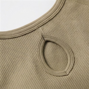 Conjunto de Yoga para Mujer al por Mayor, Último Diseño, Ropa Deportiva Sostenible para Gimnasio y Fitness, Ropa de Entrenamiento con Color Personalizado - Product Image 4