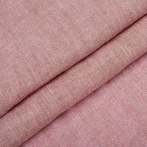 Tissu en mélange de lin teint en fil, effet sergé, lavé sur mesure, vente directe usine - Product Image 4