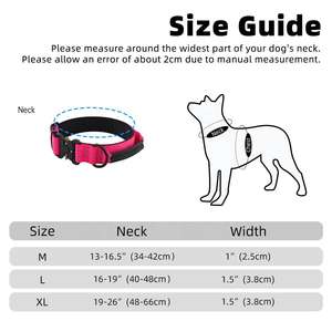 Collier pour chien en nylon réglable, confortable et respirant, prix de gros en promotion - Product Image 6