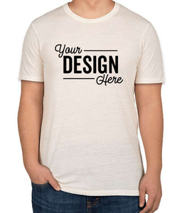 เสื้อยืดเปล่าผ้าฝ้าย 100% สกรีนลายปักโลโก้แบบ DTG สำหรับผู้ชาย  รับทำเสื้อยืดโอเวอร์ไซส์ลายกราฟิกตามสั่ง - Product Image 1