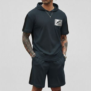 Chemise boutonnée décontractée pour homme, coupe ajustée, tissu léger en maille à séchage rapide, confortable pour la plage, avec motif imprimé uni - Product Image 5