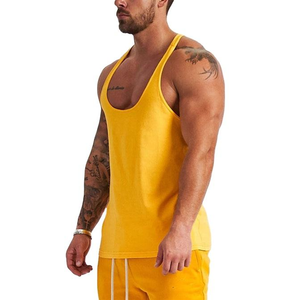 Hot Selling Custom Logo Printing Spandex/Polyester Men's Summer Breathable Quick Dry Gym <b>Vest</b> <b>Long</b> Sleeve Fitness Sport Tank Top - Product Image 3