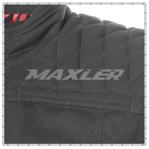 Veste de moto pour homme en textile imperméable homologué CE avec taille ajustable et amovible Veste de moto en textile pour homme - Product Image 6