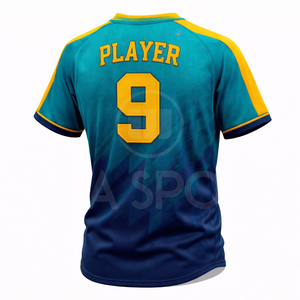 Nuevo Diseño Wida Sports, Uniforme de Béisbol Masculino de Alta Calidad, Precio Económico, Conjunto de Camiseta de Béisbol Personalizada para Hombre, Precio al por Mayor - Product Image 3