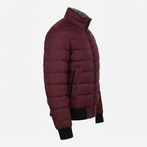 Blouson de moto réversible pour homme avec logo personnalisé, imperméable, coupe-vent, capuche amovible, décontracté, hiver, patchwork, vente en gros - Product Image 2