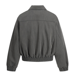 Suéter de Hombre de Color Sólido, Cuello Alto, Cierre de Cremallera, Corte Regular, para Invierno - Product Image 2