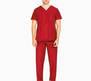 Custom Made Comfortable Woven Spandex Medical <b>Scrub</b> Shirts <b>Plus</b> <b>Size</b> Lightweight Hospital Uniforms for Sale - Product Image 4