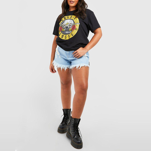 High Quality Eco-Friendly Polyester/Cotton Blend Summer <b>Women's</b> <b>Long</b> Sleeve T-Shirts-Wholesale Plus Size Customizable Print - Product Image 3