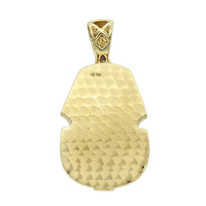 จี้หน้าฮิปฮอปแบบกำหนดเองสำหรับผู้ชาย จี้เพชรโมอิสซาไนต์ VVS ระยิบระยับ เครื่องประดับ 3 มิติ จี้เงินแท้ S925 - Product Image 4