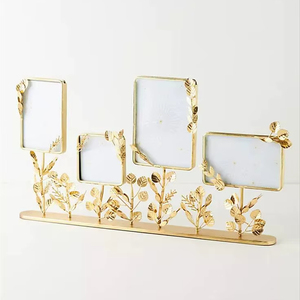 Rectangular Metal <b>Photo</b> Frame Ideal For Displaying <b>Family</b> Portraits And Travel Memories Elegantly - Product Image 1