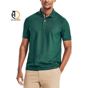 เสื้อโปโลซิปแบบกำหนดเอง ลายทางสีขาว ระบายอากาศได้ดี สไตล์สปอร์ต - Product Image 2
