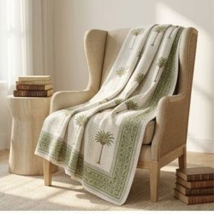 Traditional Indian Cotton Sanganer Kantha Queen Size <b>Throw</b> Hand Block Printed <b>Large</b> Width Handmade Quilt Bedroom Home Decor Bulk - Product Image 5