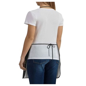 Personalized Waterproof and Durable Barber Canvas <b>Apron</b> with Leather Pockets Perfect Gift for Hairdressers - Product Image 2