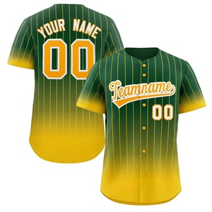 Jersey Baseball Gaya Amerika Musim Panas Baru yang Bernapas, Cetak Digital Kustom, Lengan Pendek, Seragam dengan Logo Bordir - Grosir - Product Image 6
