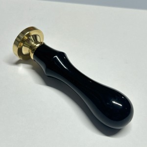 Meilleur produit tendance : Tampons carrés en laiton noir de 22 mm avec manche en bois d'érable pour cartes de vœux faites main et scrapbooking - Product Image 2