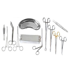 Kit chirurgical avancé pour salle d'urgence, instruments en acier inoxydable robustes et résistants à la rouille avec boîte de rangement - Product Image 5