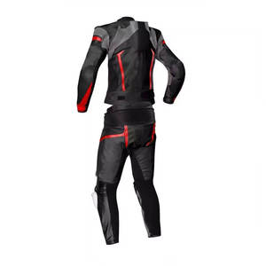 Combinaison de course de moto d'hiver haute performance en cuir, imperméable, respirante et chaude, conçue pour la piste et la route, usage professionnel - Product Image 6