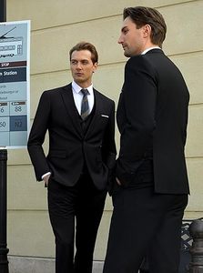 Groom Designer Wedding <b>Suit</b> Pant Coat Premium Quality Tuxedo - Product Image 3