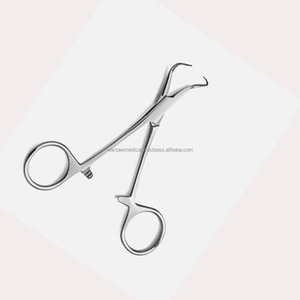 Factory Price WARSAW MEDICAL Backhaus Towel Clamp Arteryy Forcep Stainless Steel Surgical Instruments | needle holder - Product Image 1